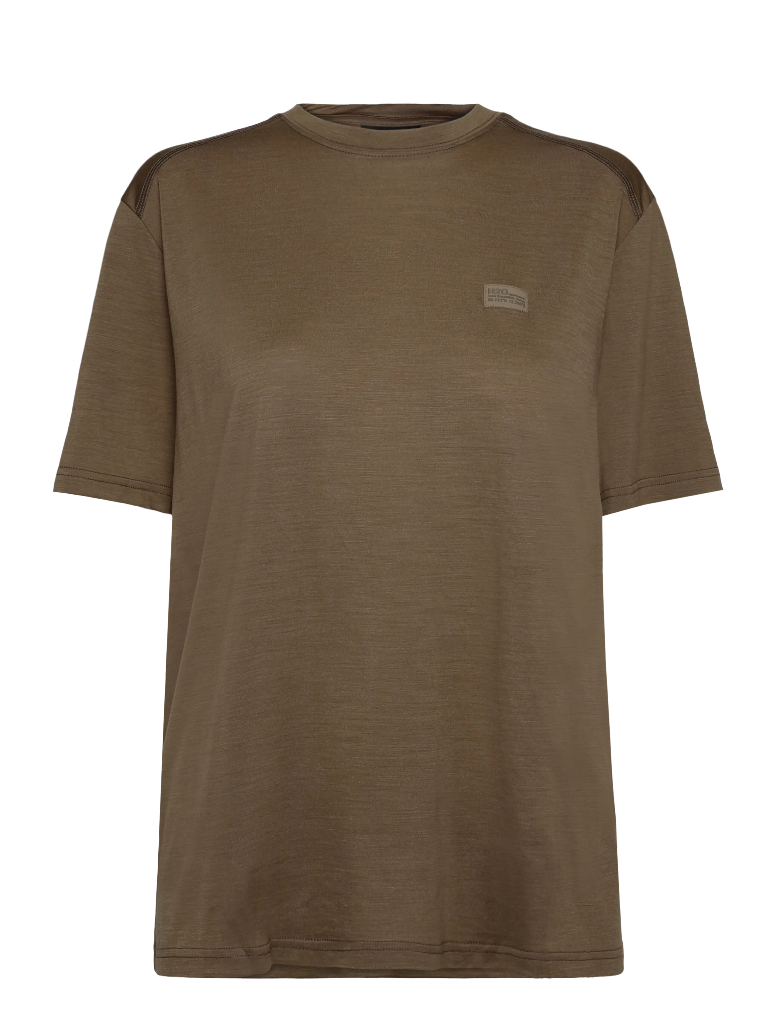 H2O Birkholm Essential Baselayer Tee - Vis alt - DUSTY OAK / brown