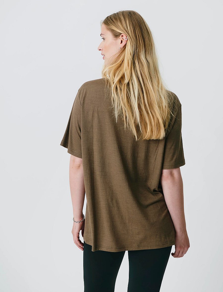 H2O - Birkholm Essential Baselayer Tee - baselayer overdele - dusty oak - 3