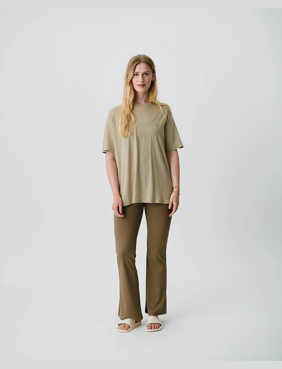 H2O - Birkholm Essential Baselayer Tee - aluskihina kantavad alussärgid - warm grey - 0