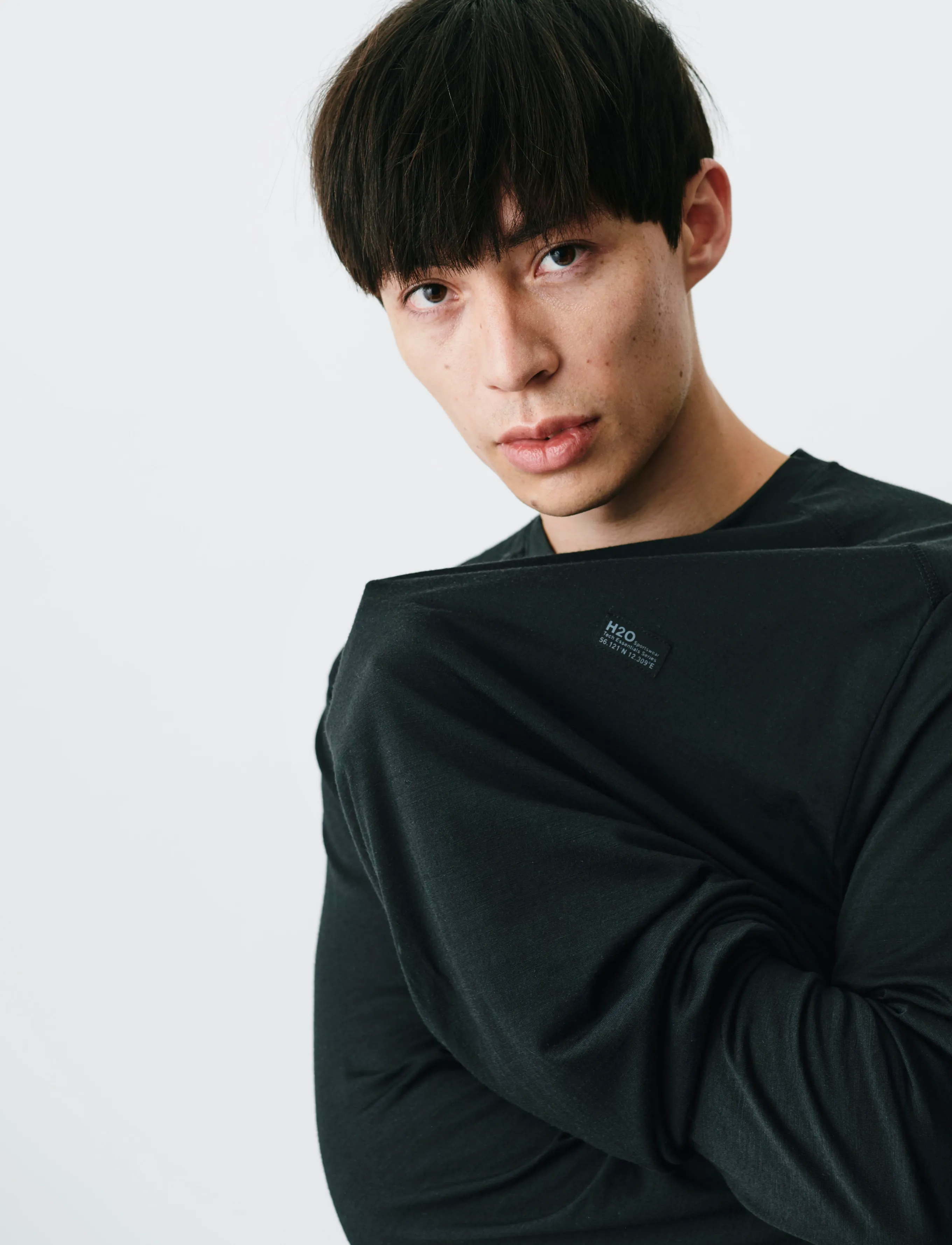 H2O - Birkholm Essential Baselayer L/S Te - base layer tops - black - 3