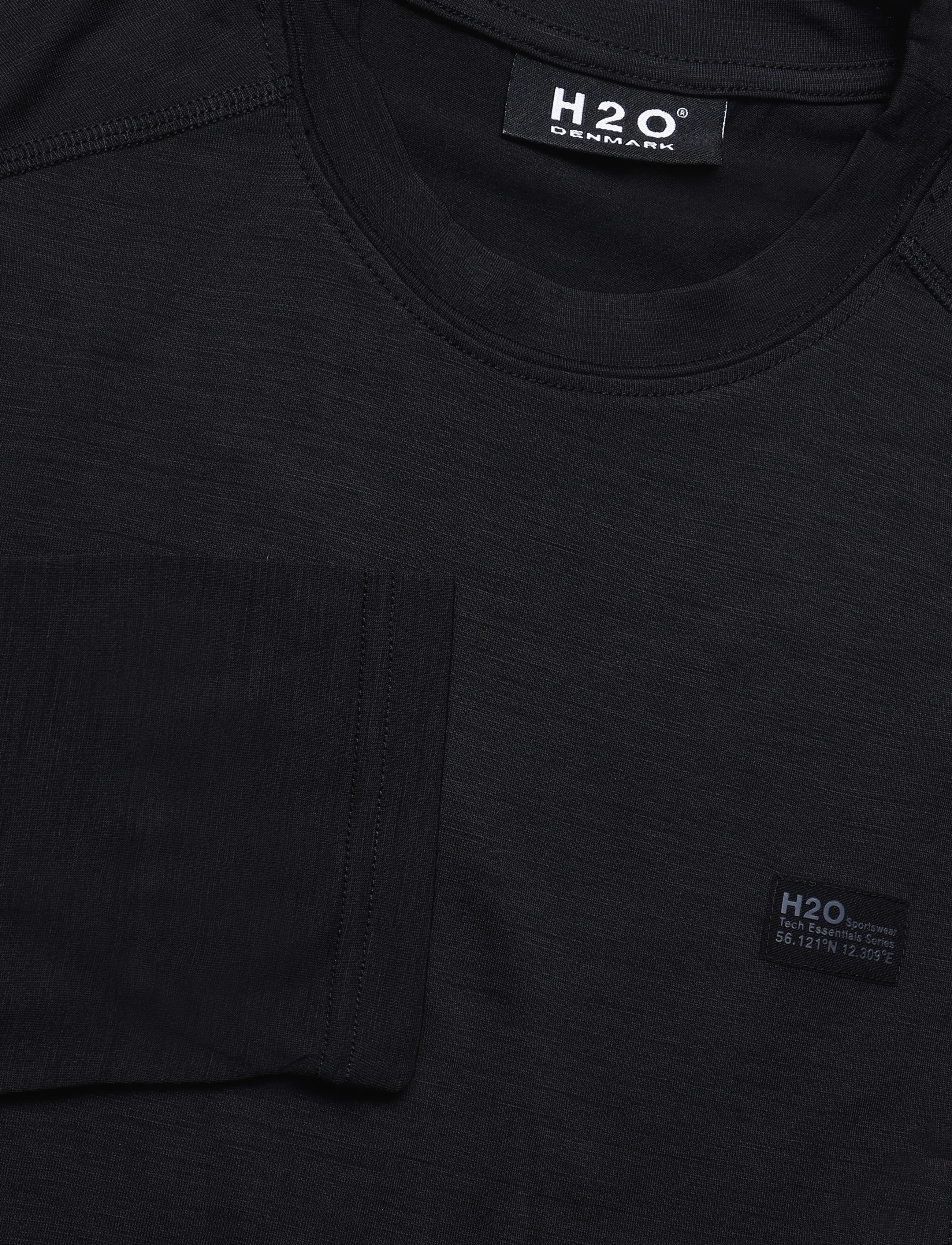 H2O - Birkholm Essential Baselayer L/S Te - base layer tops - black - 4