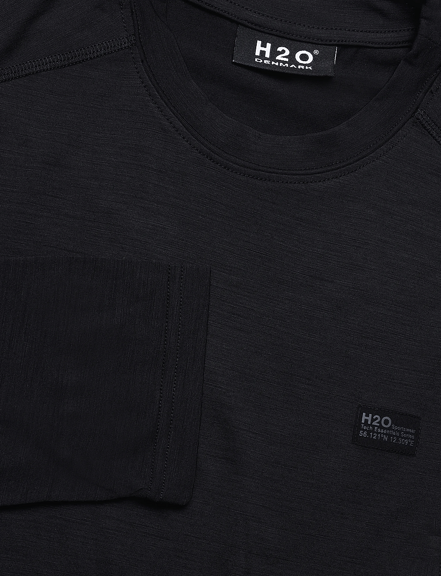 H2O - Birkholm Essential Baselayer L/S Te - base layer tops - black - 4