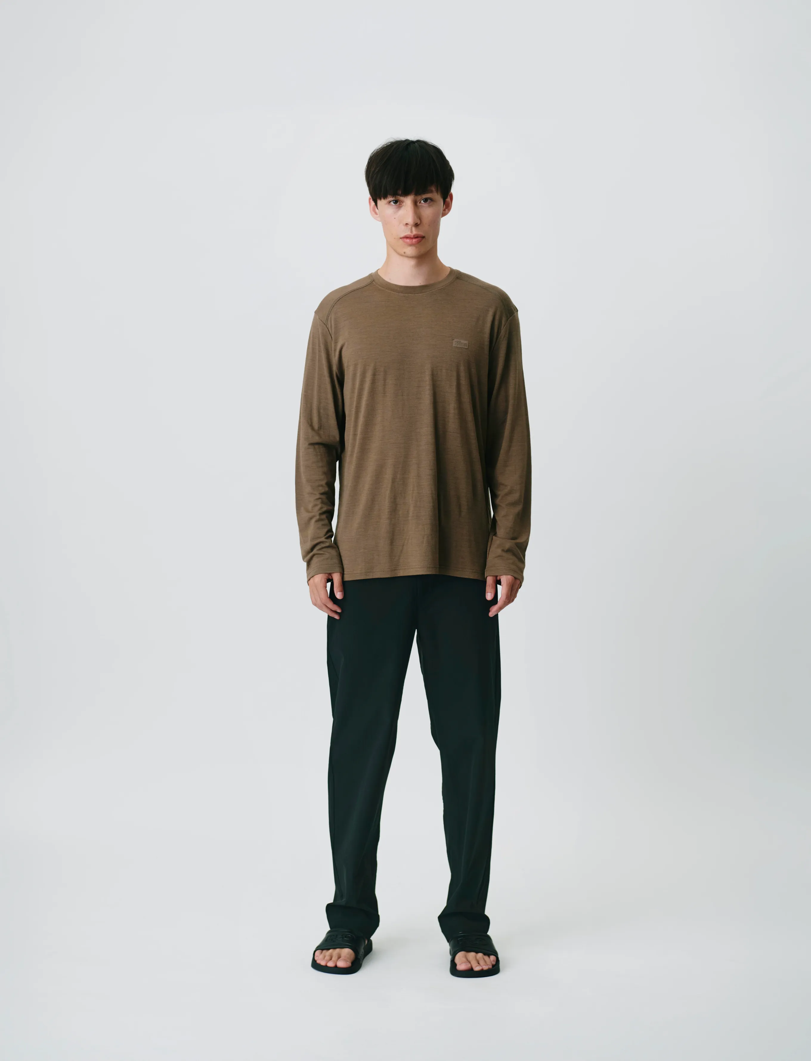 H2O - Birkholm Essential Baselayer L/S Te - dusty oak - 3