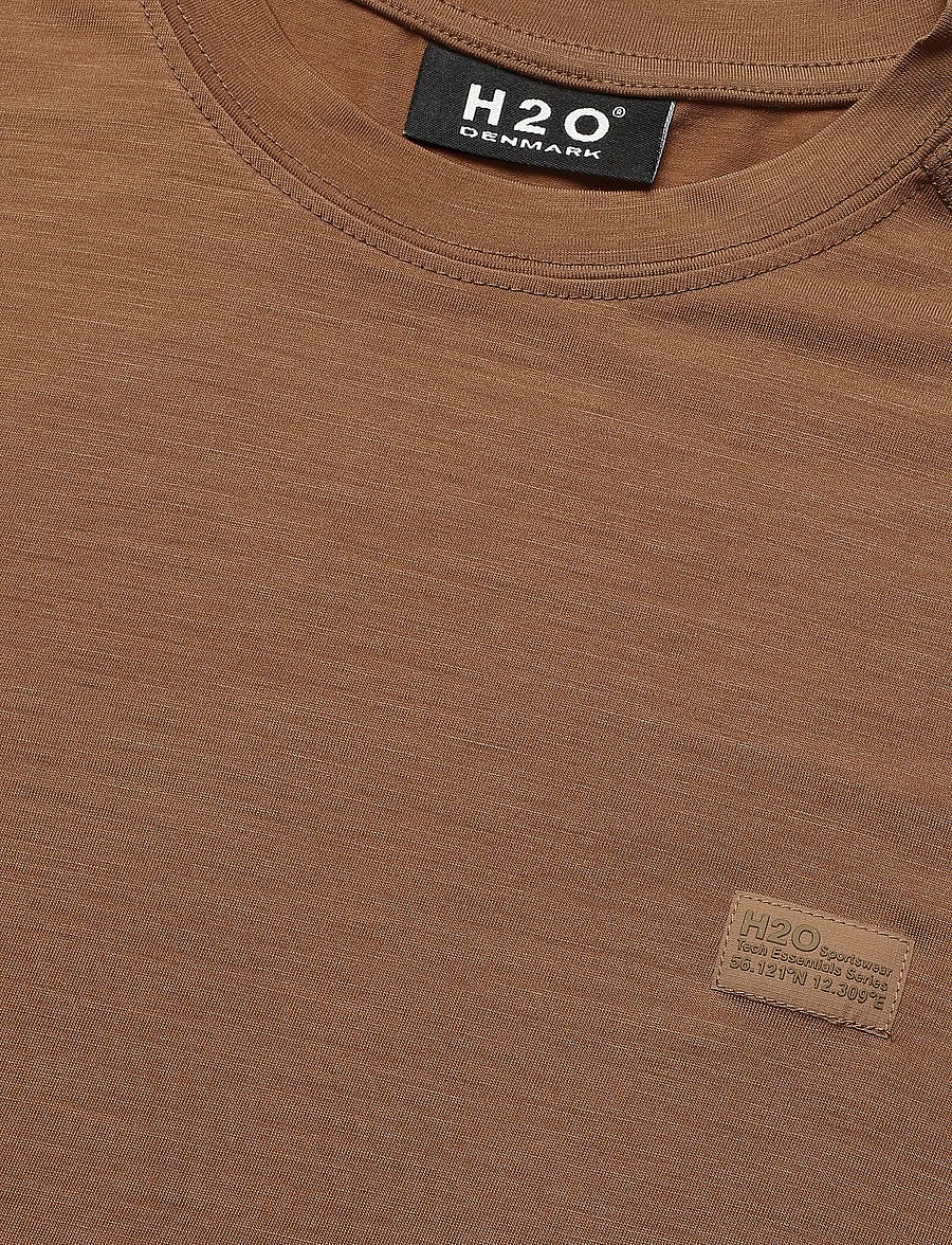 H2O - Birkholm Essential Baselayer L/S Te - aluskihina kantavad alussärgid - dusty oak - 4
