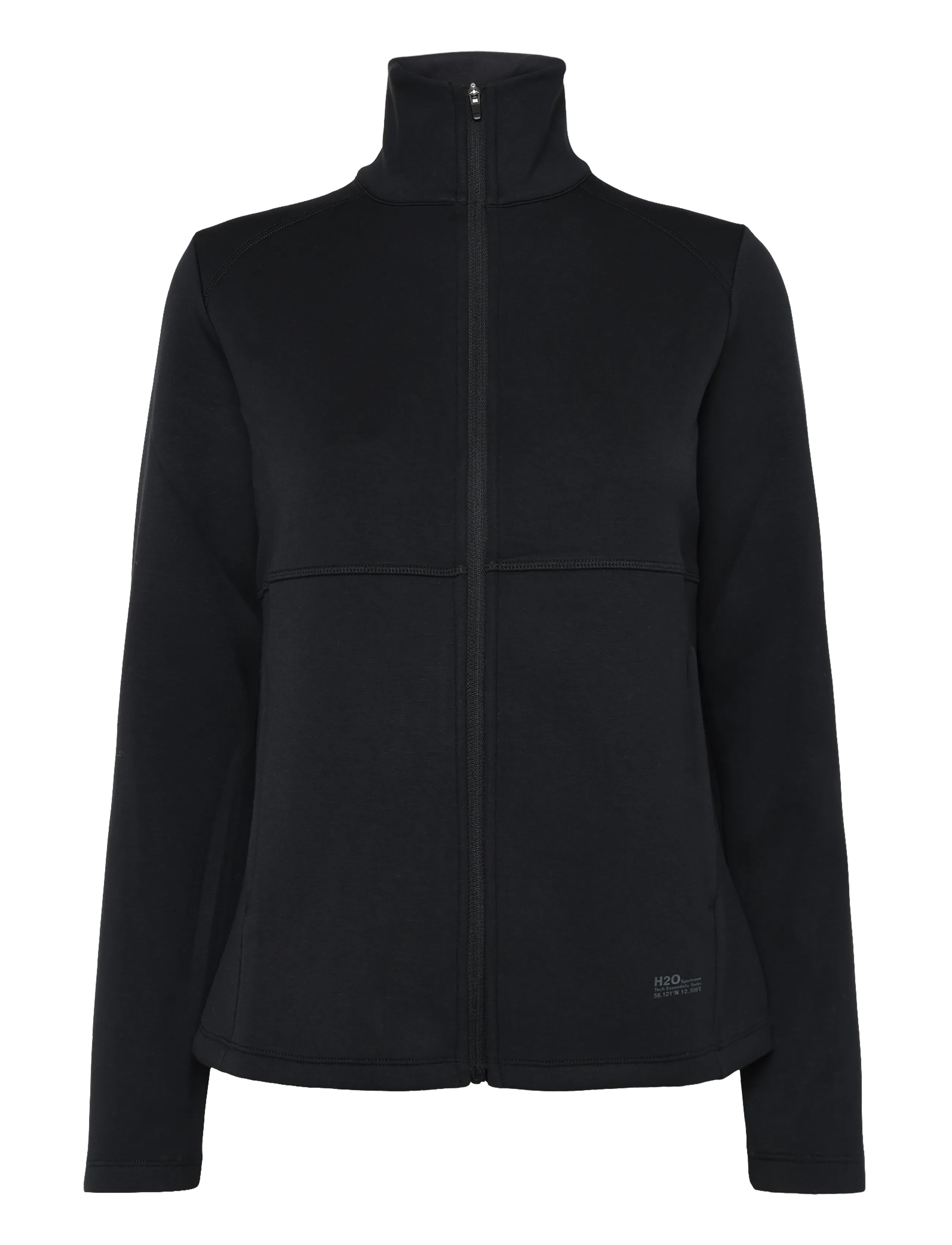 H2O Birkholm Essential Midlayer Woman F - Joped ja mantlid - BLACK / black