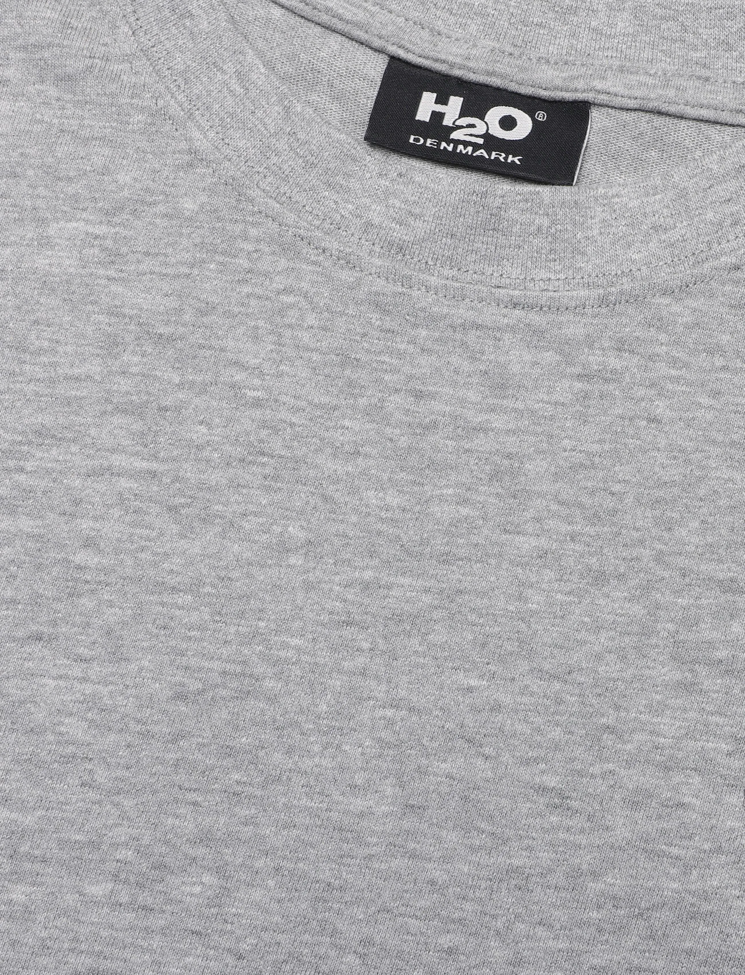 H2O - Skagen Mens Solid Tee - alussärgid ja t-särgid - lt. grey mel - 3