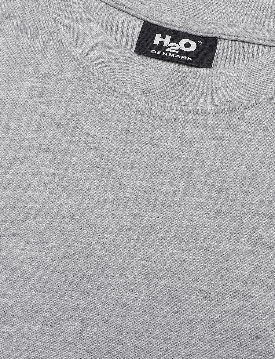 H2O - Skagen Mens Solid Tee - alussärgid ja t-särgid - lt. grey mel - 3