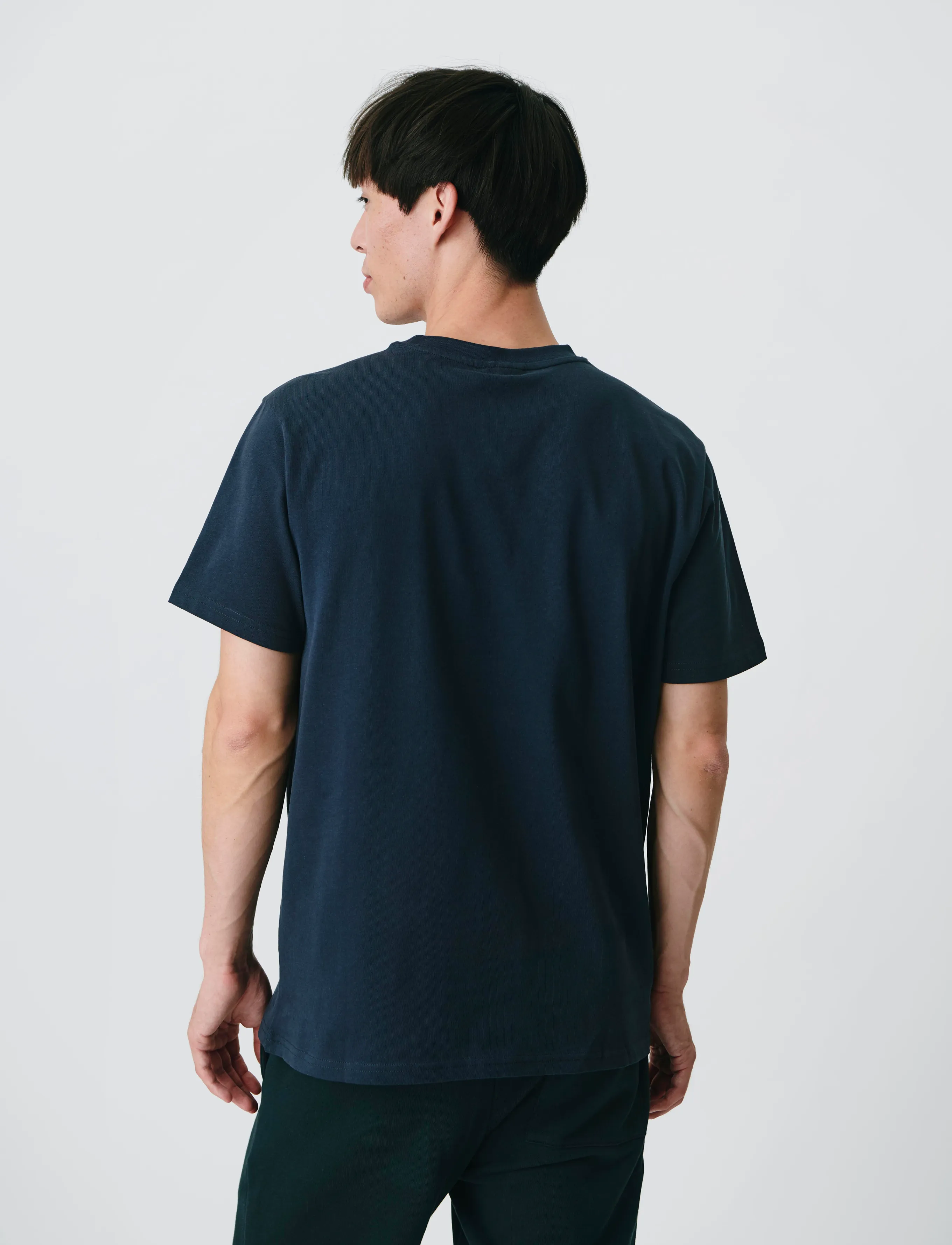 H2O - Skagen Mens Solid Tee - die niedrigsten preise - navy - 3