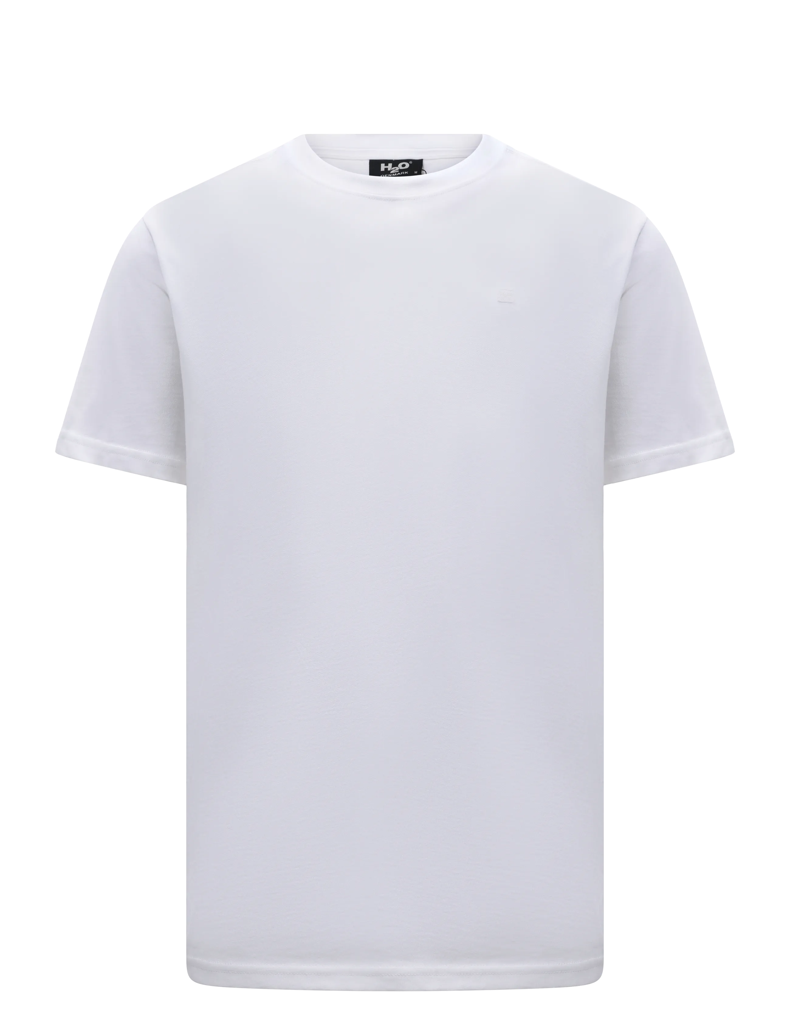 H2O Skagen Mens Solid Tee - H2O - WHITE / white
