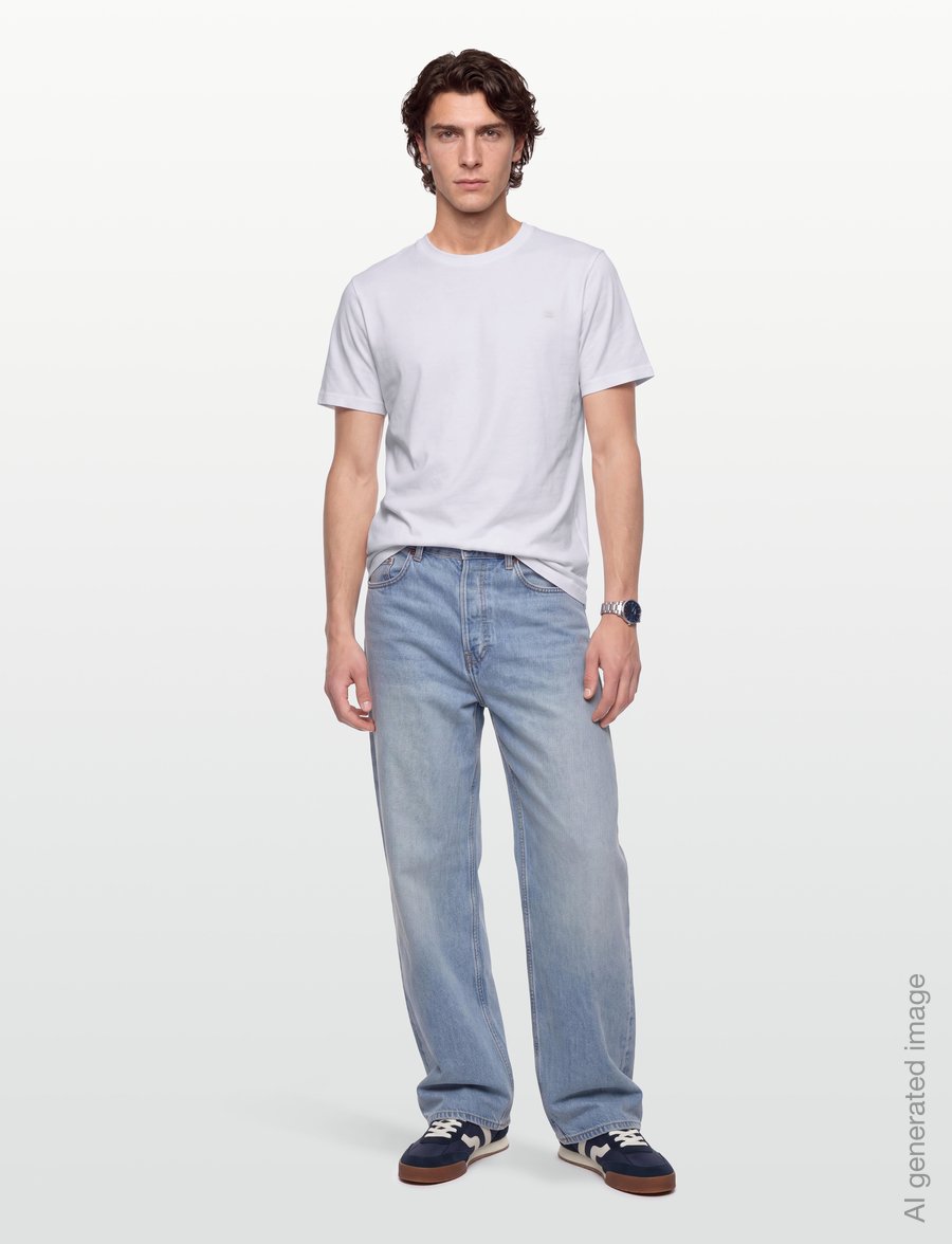 H2O - Skagen Mens Solid Tee - palaidinės ir marškinėliai - white - 0