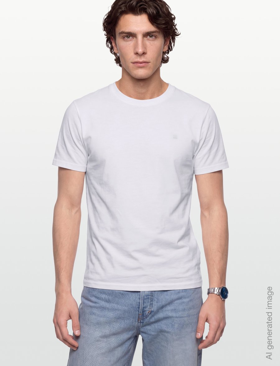 H2O - Skagen Mens Solid Tee - palaidinės ir marškinėliai - white - 3