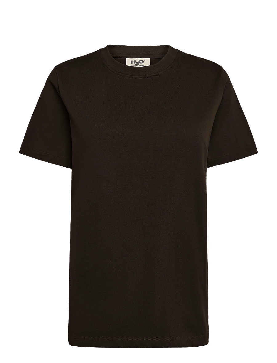 H2O - Skagen Woman Solid Tee - t-shirts - brown - 1