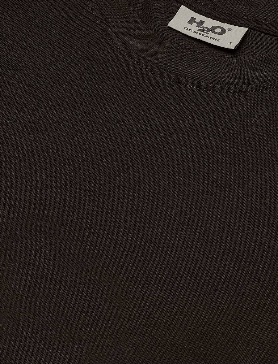 H2O - Skagen Woman Solid Tee - t-shirts - brown - 4