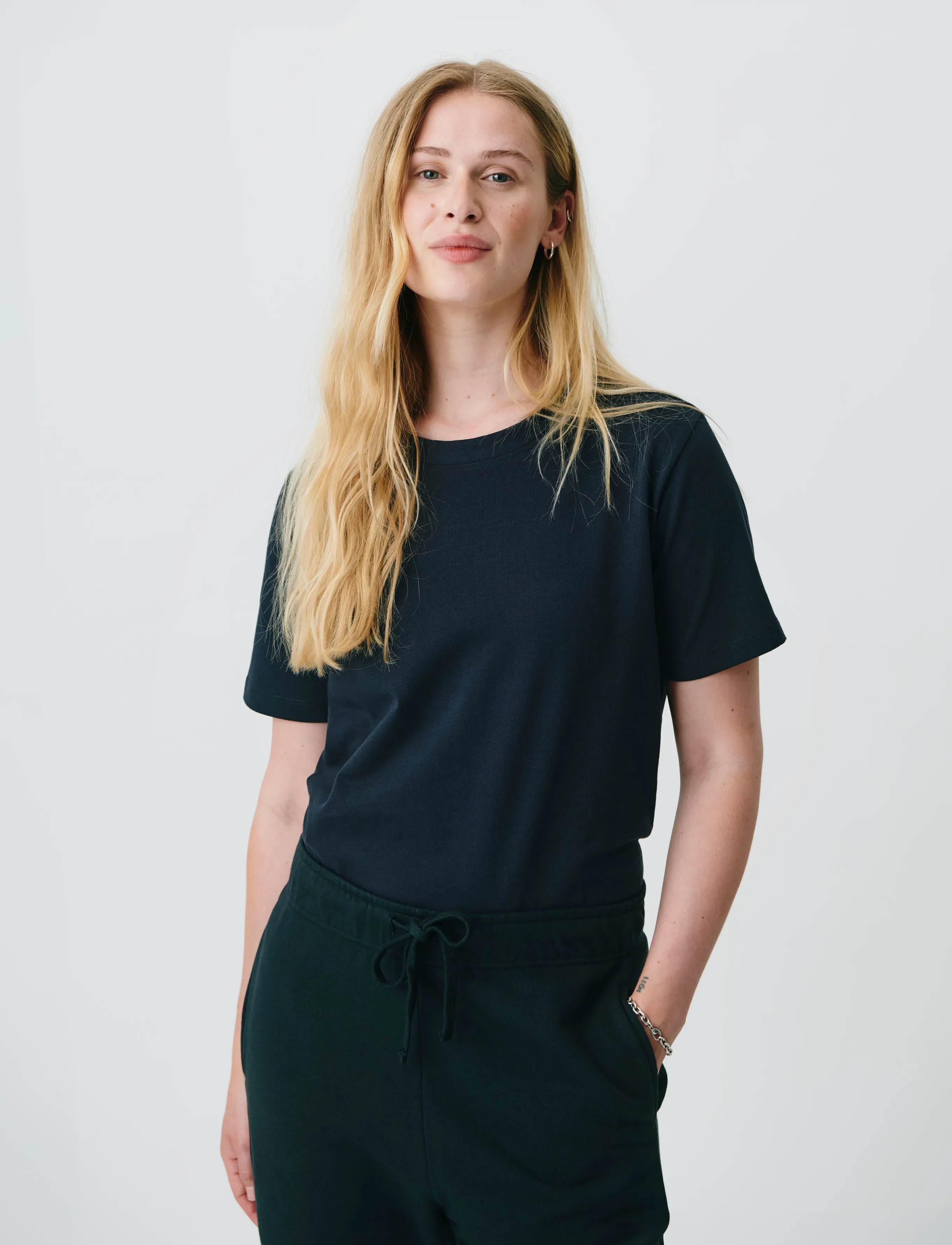 H2O Skagen Woman Solid Tee, S, Sports Oberteile & T-shirts, Marineblau - Sport Frauen