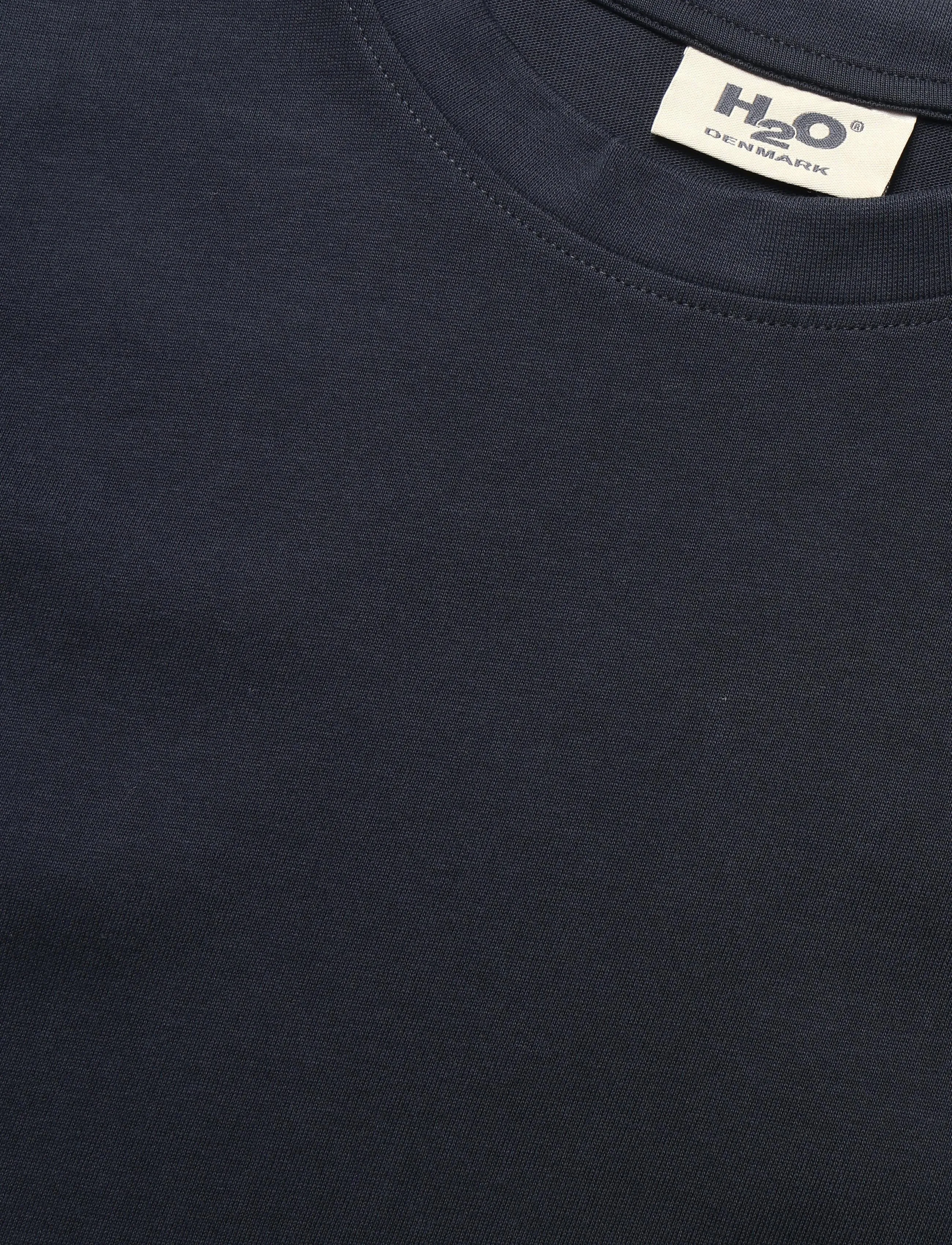 H2O - Skagen Woman Solid Tee - t-shirts - navy - 4
