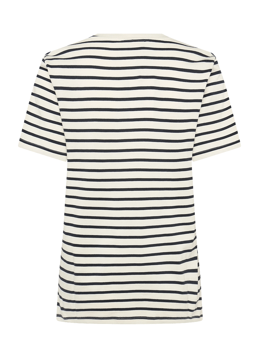 H2O - Skagen Woman Striped Tee - t-shirts - cream white/navy - 2