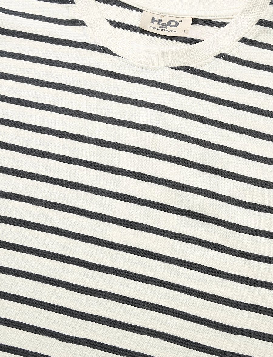 H2O - Skagen Woman Striped Tee - t-shirts - cream white/navy - 3