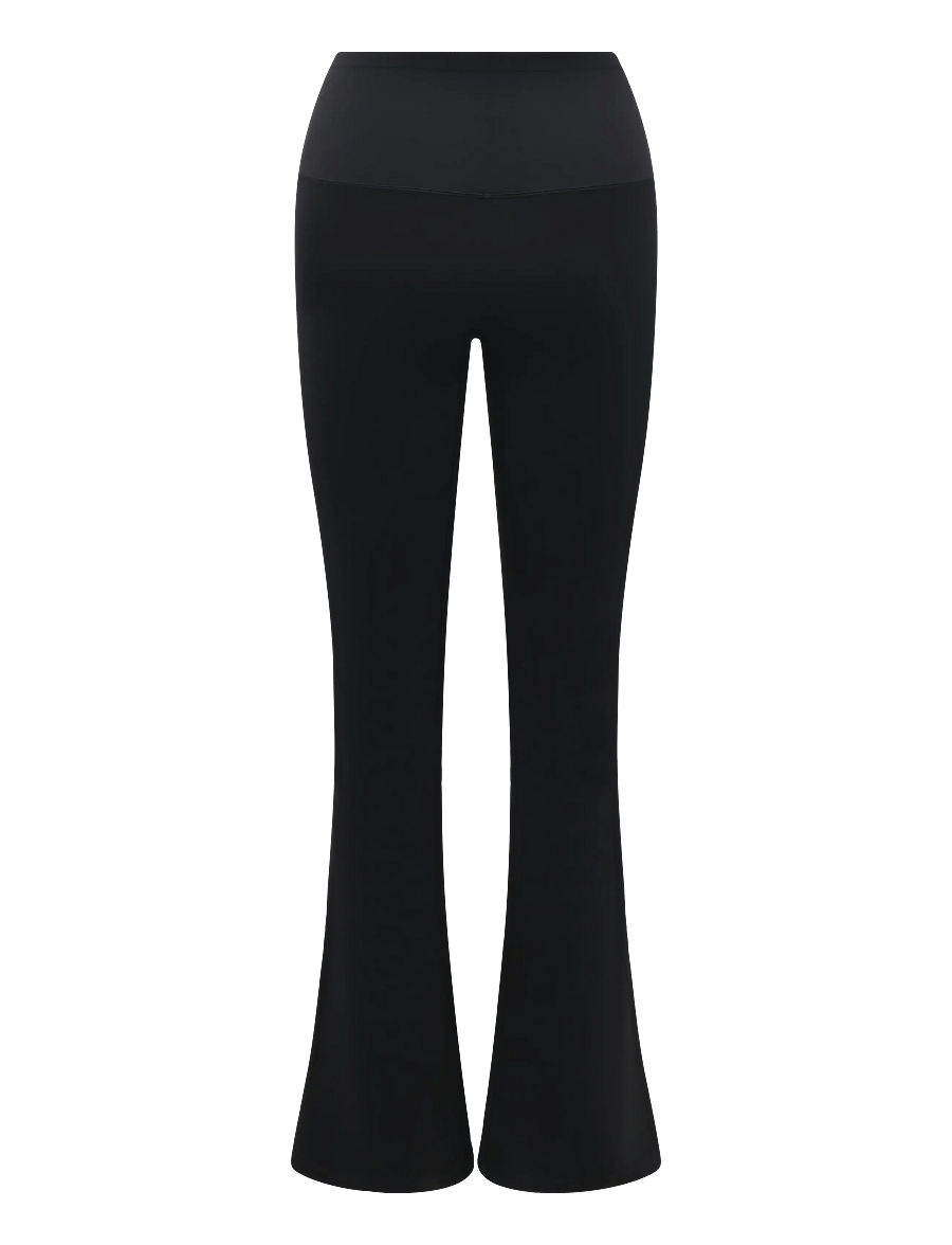 H2O - Birkholm Essentials Woman Bootcut T - treeningretuusid - black - 2