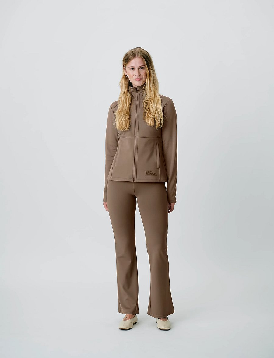 H2O - Birkholm Essentials Woman Bootcut T - training tights - dusty oak - 0