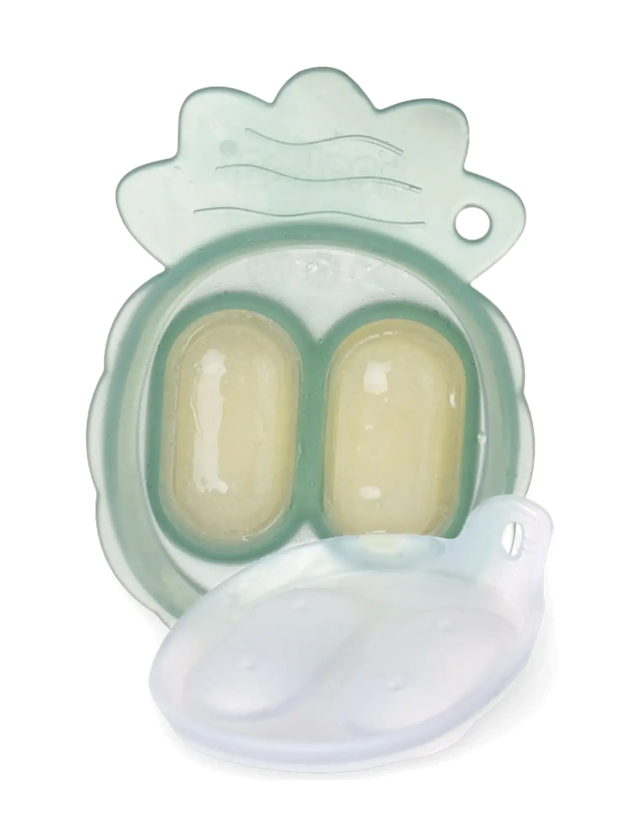 Haakaa - Haakaa food feeder + Mini nibble tray - Blush - beebi toidunõud - blush - 4