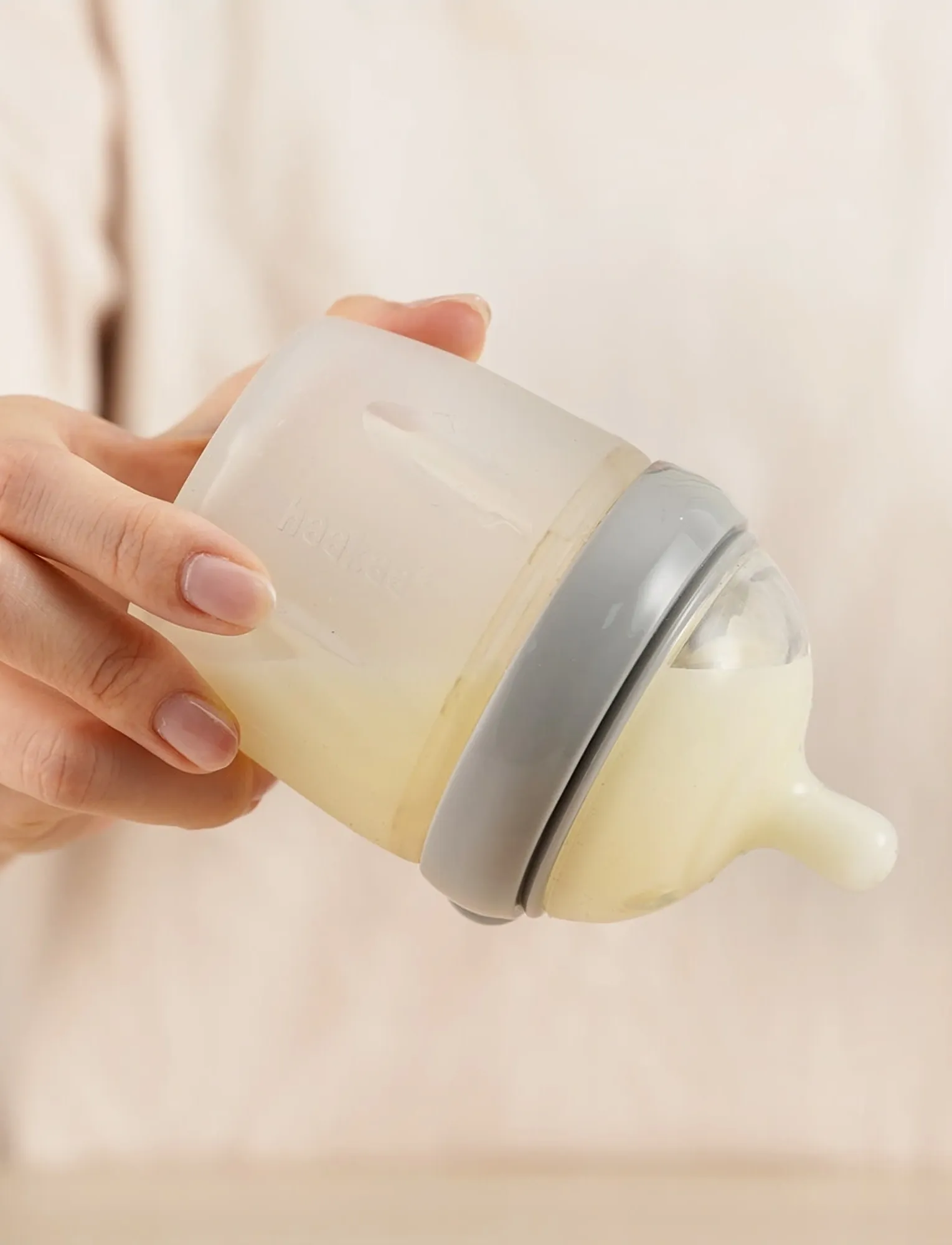 Haakaa Gen. 3 Baby Bottle 160Ml, One Size, Bottles & Accessories, Grau - Bottles, Kinder