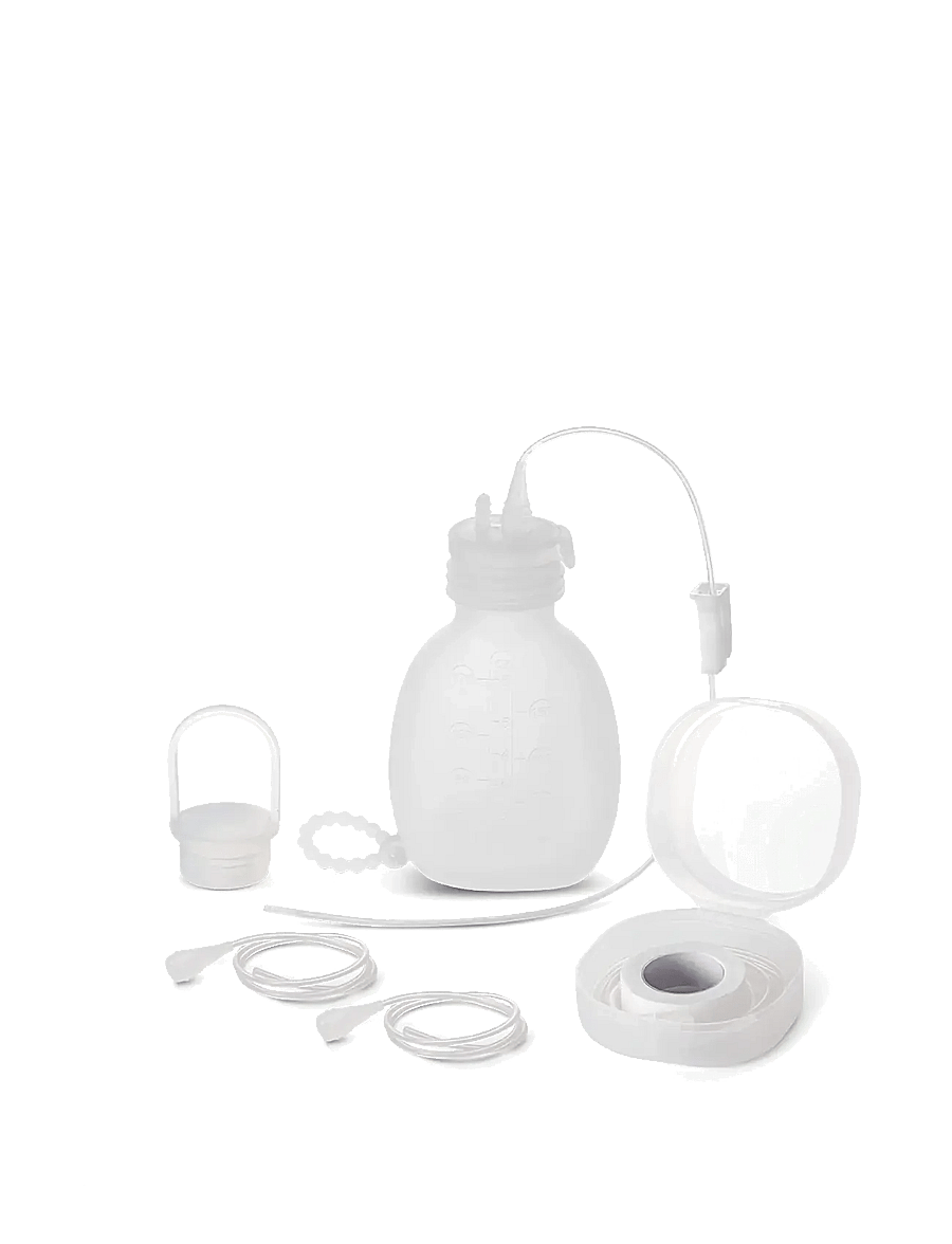 Haakaa - Haakaa Gen.3 Silicone Pouch & Feeding Tube Set - accessoires - clear - 1