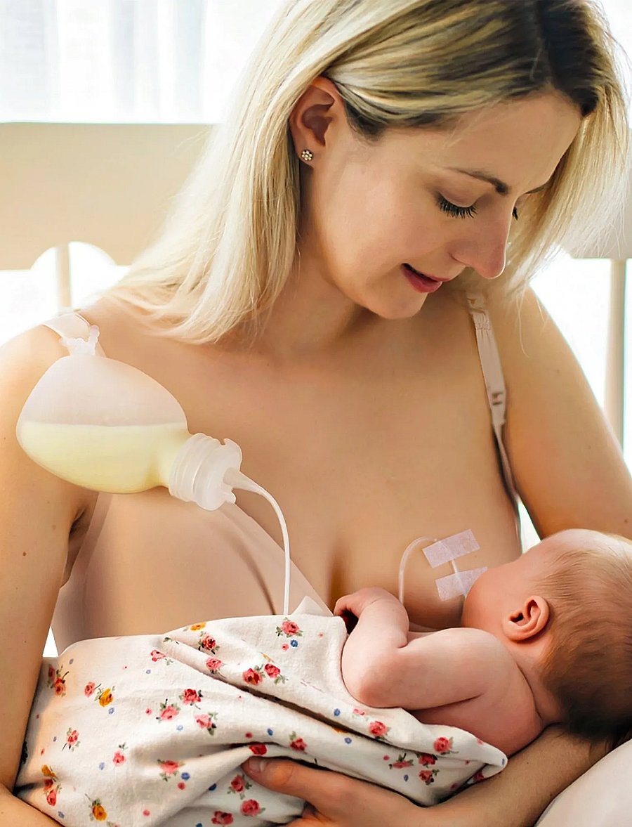 Haakaa - Haakaa Gen.3 Silicone Pouch & Feeding Tube Set - accessoires - clear - 5
