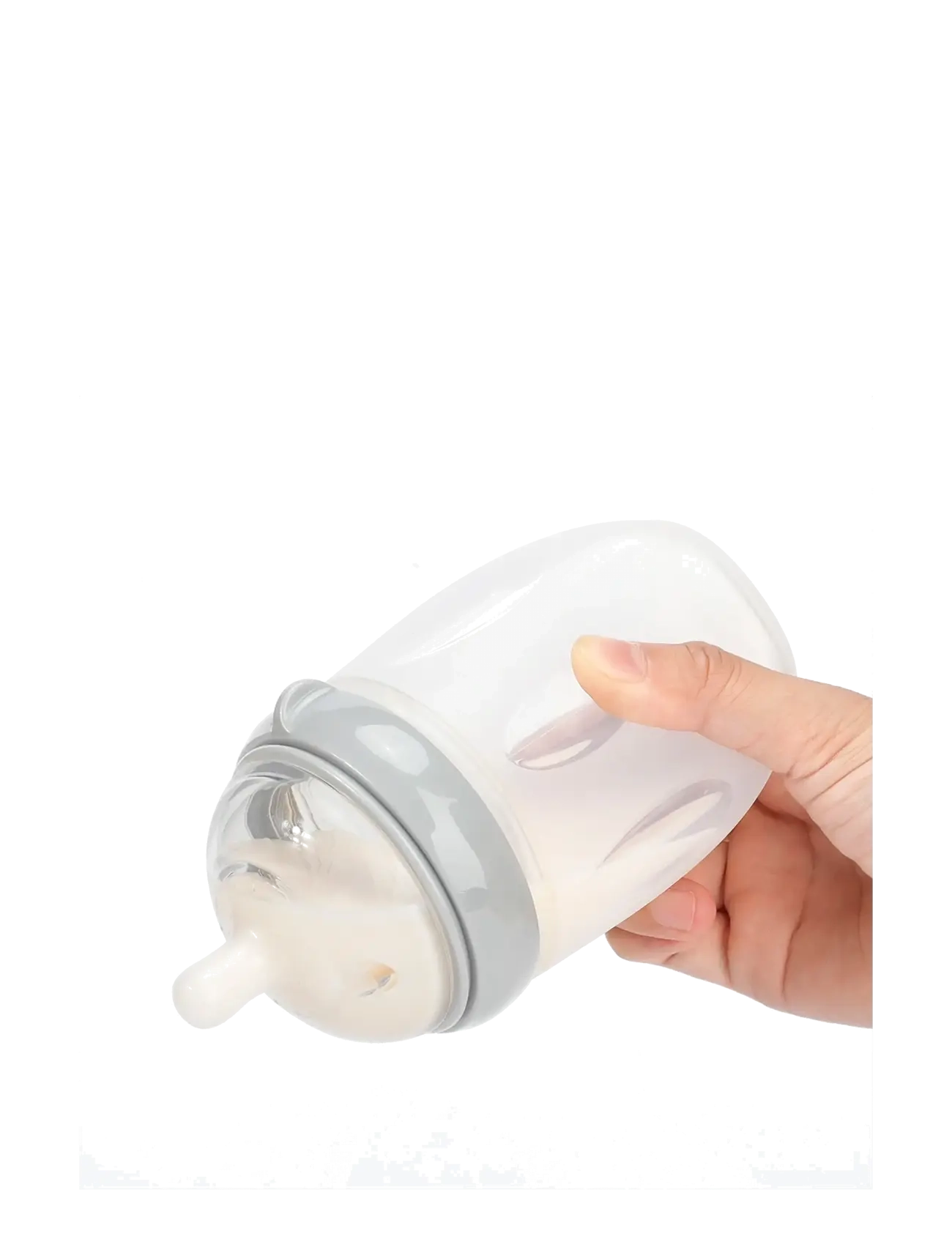 Haakaa - Haakaa Gen. 3 Baby Bottle 250ml - sutteflasker - clear/grey - 2