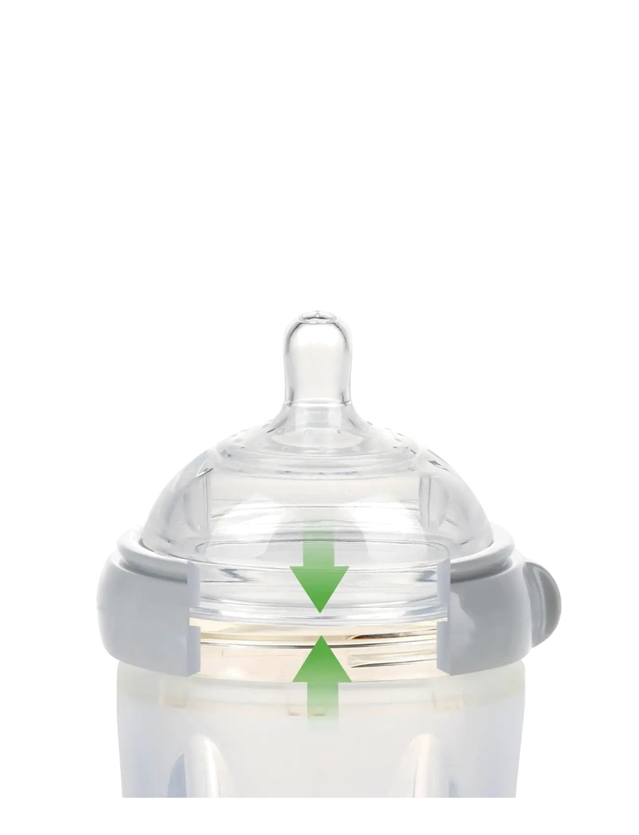 Haakaa - Haakaa Gen. 3 Baby Bottle 250ml - sutteflasker - clear/grey - 3