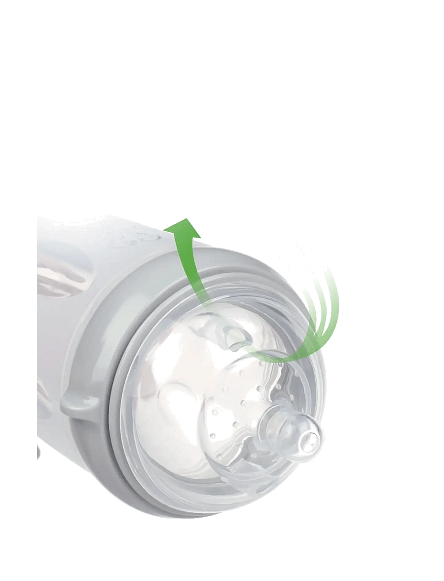 Haakaa - Haakaa Gen. 3 Baby Bottle 250ml - babyflaschen - clear/grey - 4