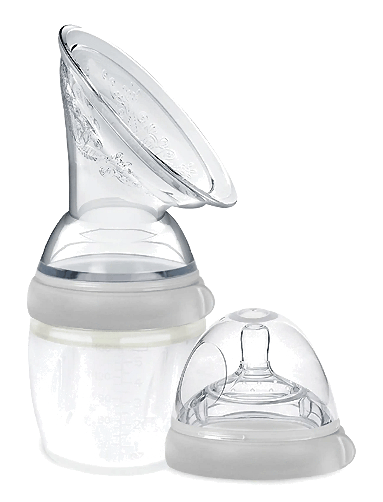Brystpumpe&Flaske 160Ml Grey Gen 3.