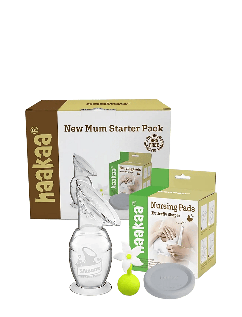 Haakaa - Haakaa New Mum Starter pack - milchpumpen & zubehör - clear - 2