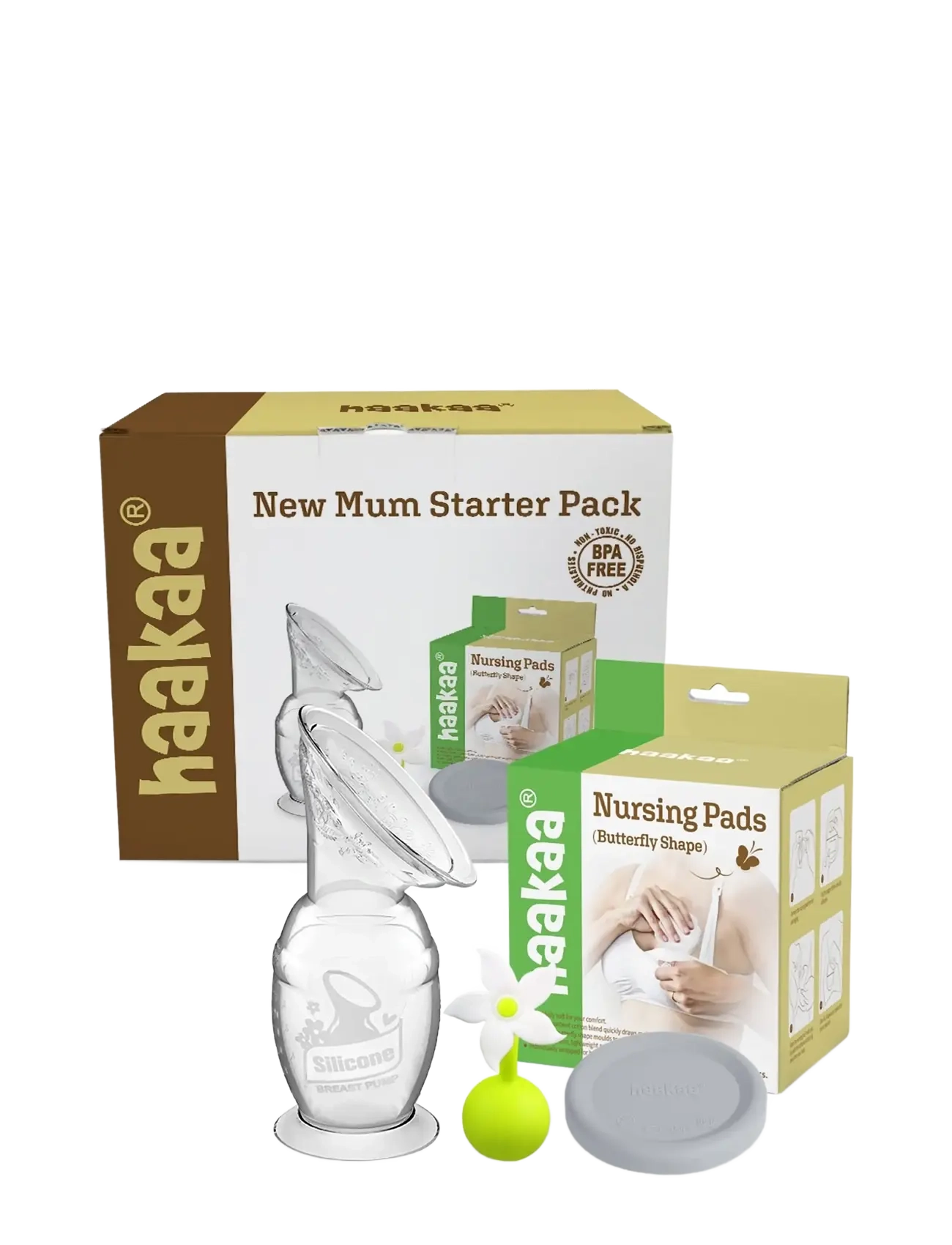 Haakaa - Haakaa New Mum Starter pack - bröstpumpar & tillbehör - clear - 2