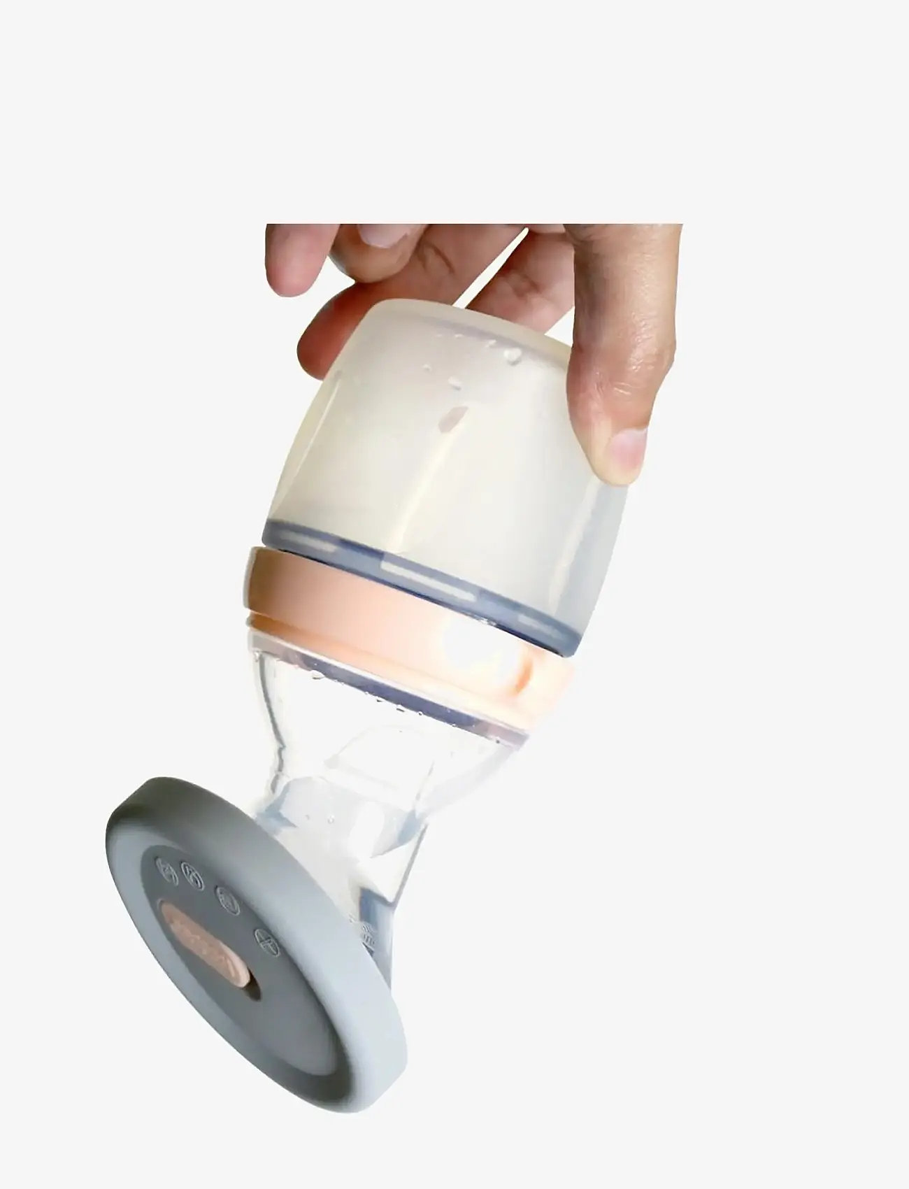 Haakaa - Haakaa silikone låg til brystpumpe - brystpumper og tilbehør - grey - 2