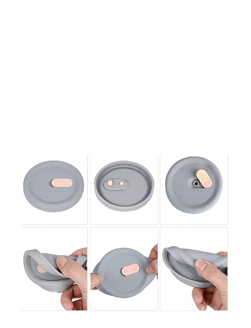 Haakaa - Haakaa silikone låg til brystpumpe - rinnapumbad ja lisatarvikud - grey - 3
