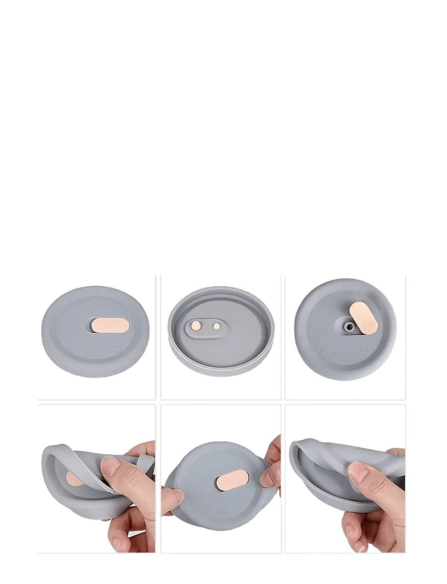 Haakaa - Haakaa silikone låg til brystpumpe - rinnapumbad ja lisatarvikud - grey - 3