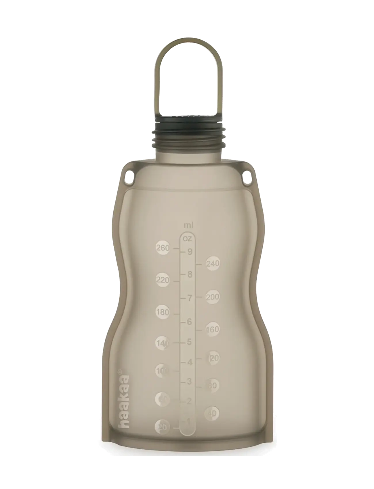 Haakaa Haakaa Opbevaringspose til mælk 260ml - 4 for 3 - BLACK / black