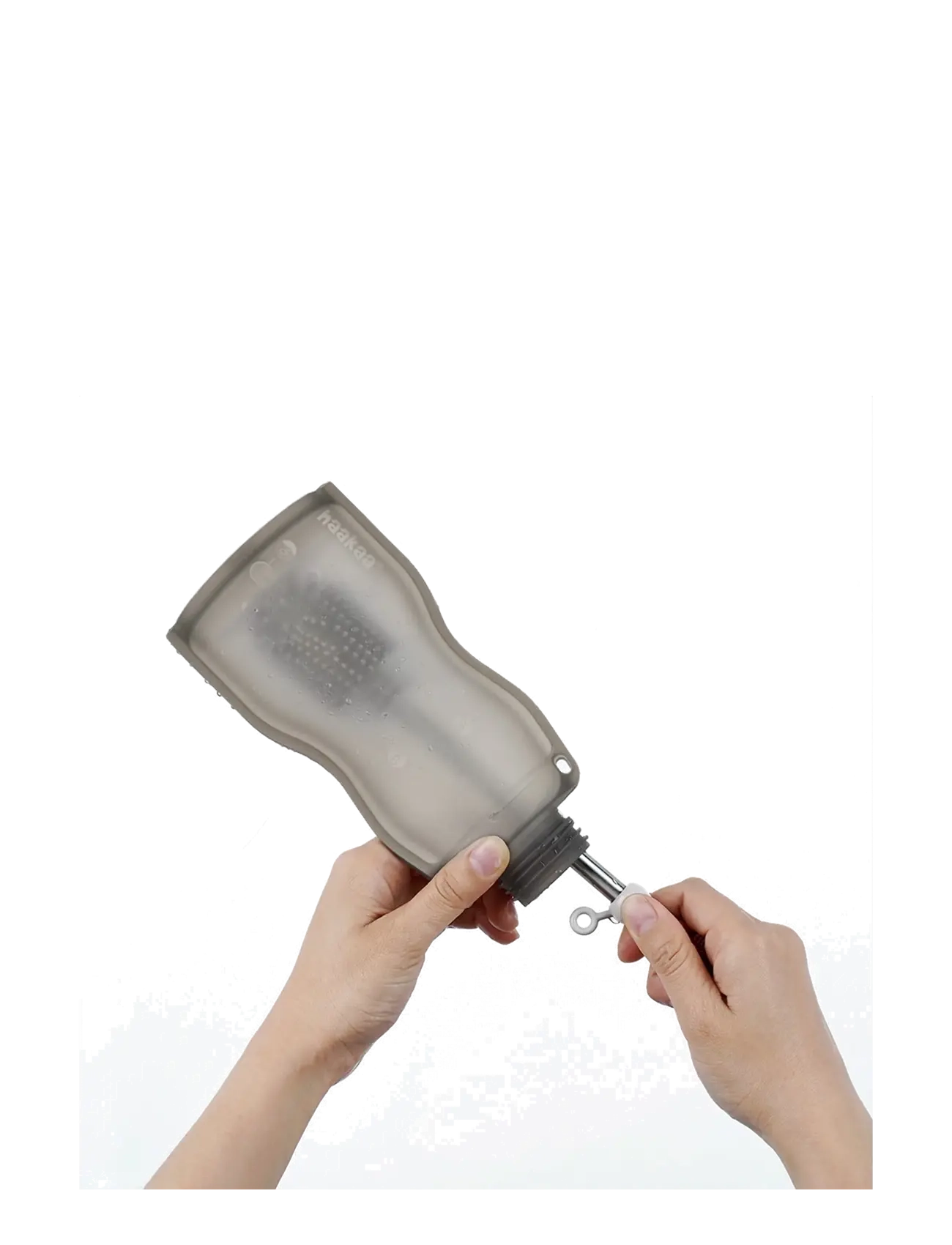 Haakaa - Haakaa Opbevaringspose til mælk 260ml - beholdere for barnemat - black - 2
