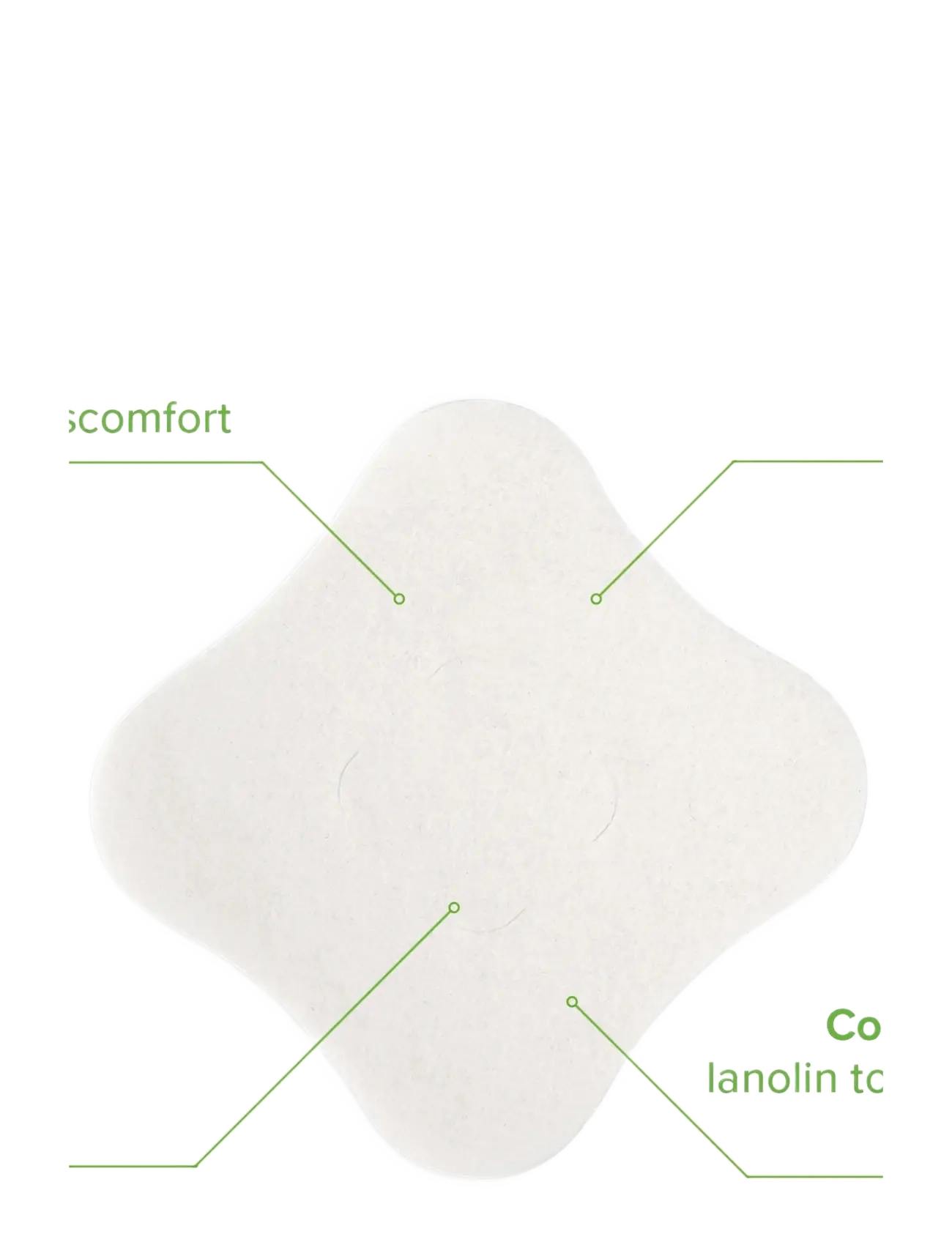Haakaa - Haakaa Soothing Hydrogel Breast Pads - 16 pcs - brystpumper og tilbehør - white - 4