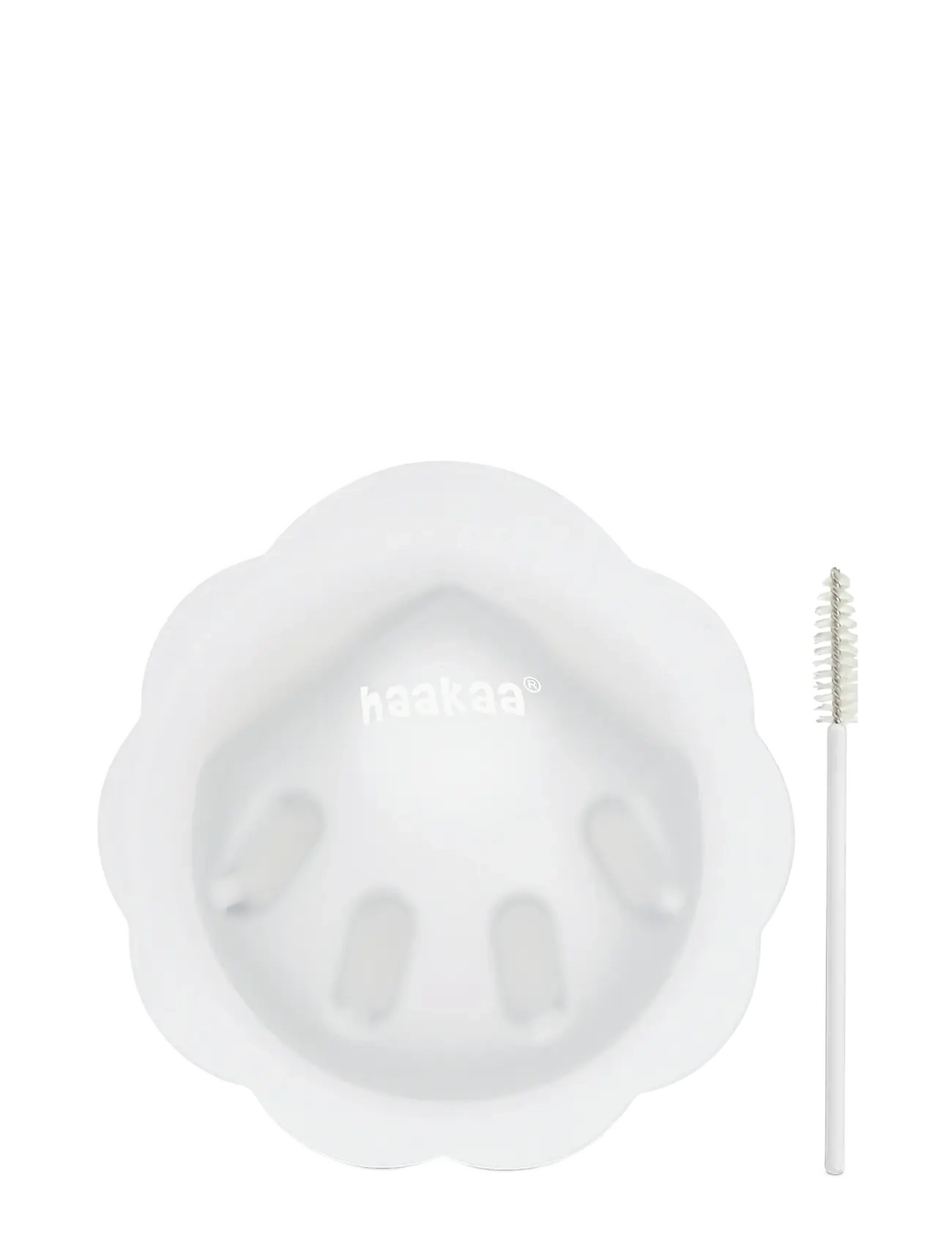 Haakaa - Haakaa Petal Soft Silicone Milk collector - 1 pc - bröstpumpar & tillbehör - clear - 2