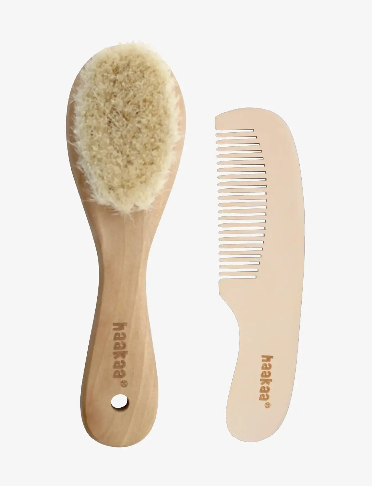 Haakaa - Haakaa kam og børste - babypflege - brown - 0