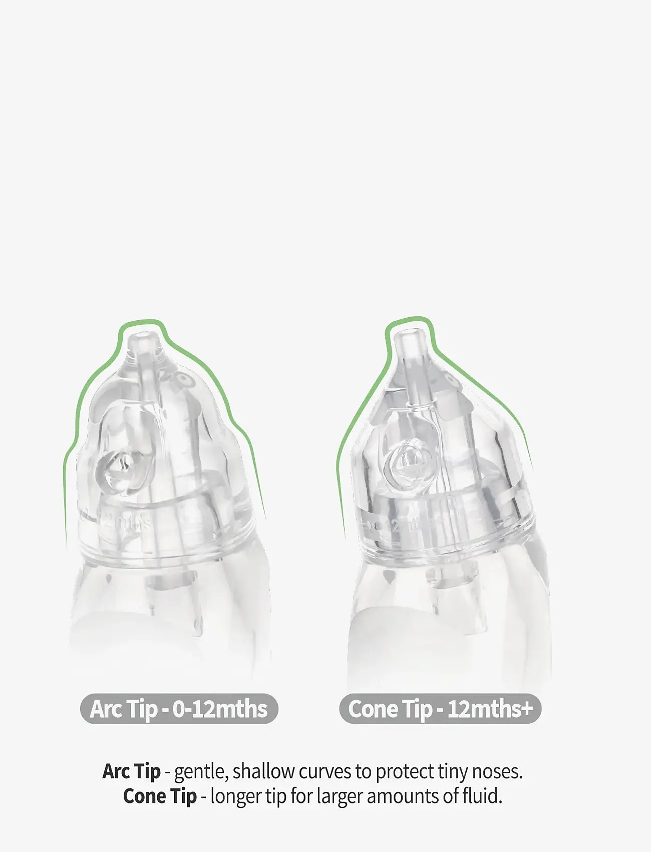 Haakaa - Haakaa Silikone Næsesuger - Pingvin - babypleje - clear - 5