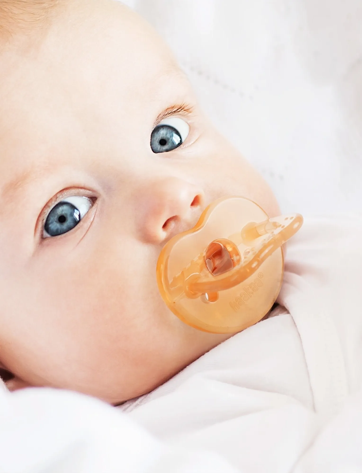 Haakaa Haakaa Newborn Silikone Sut - Apricot - Babyprodukter - APRICOT / beige