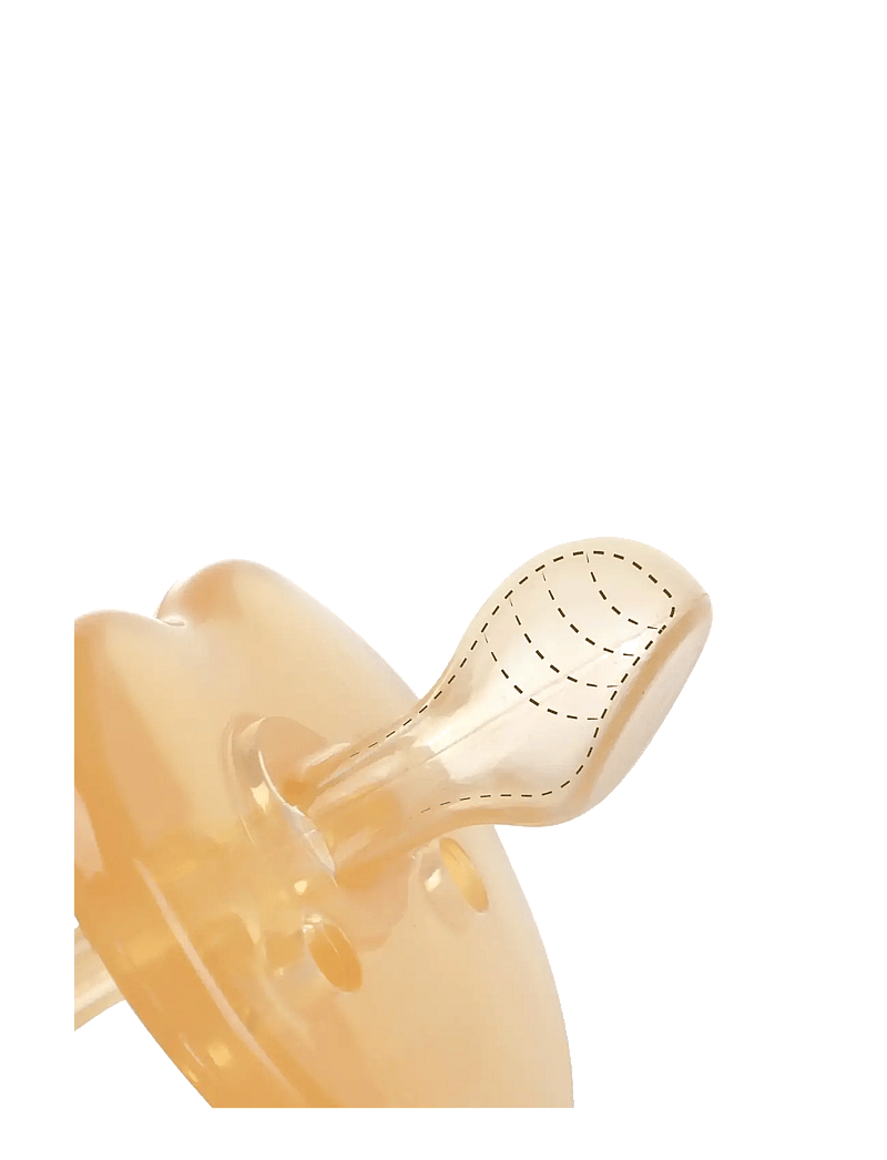 Haakaa - Haakaa Newborn Silikone Sut - Apricot - schnuller - apricot - 3