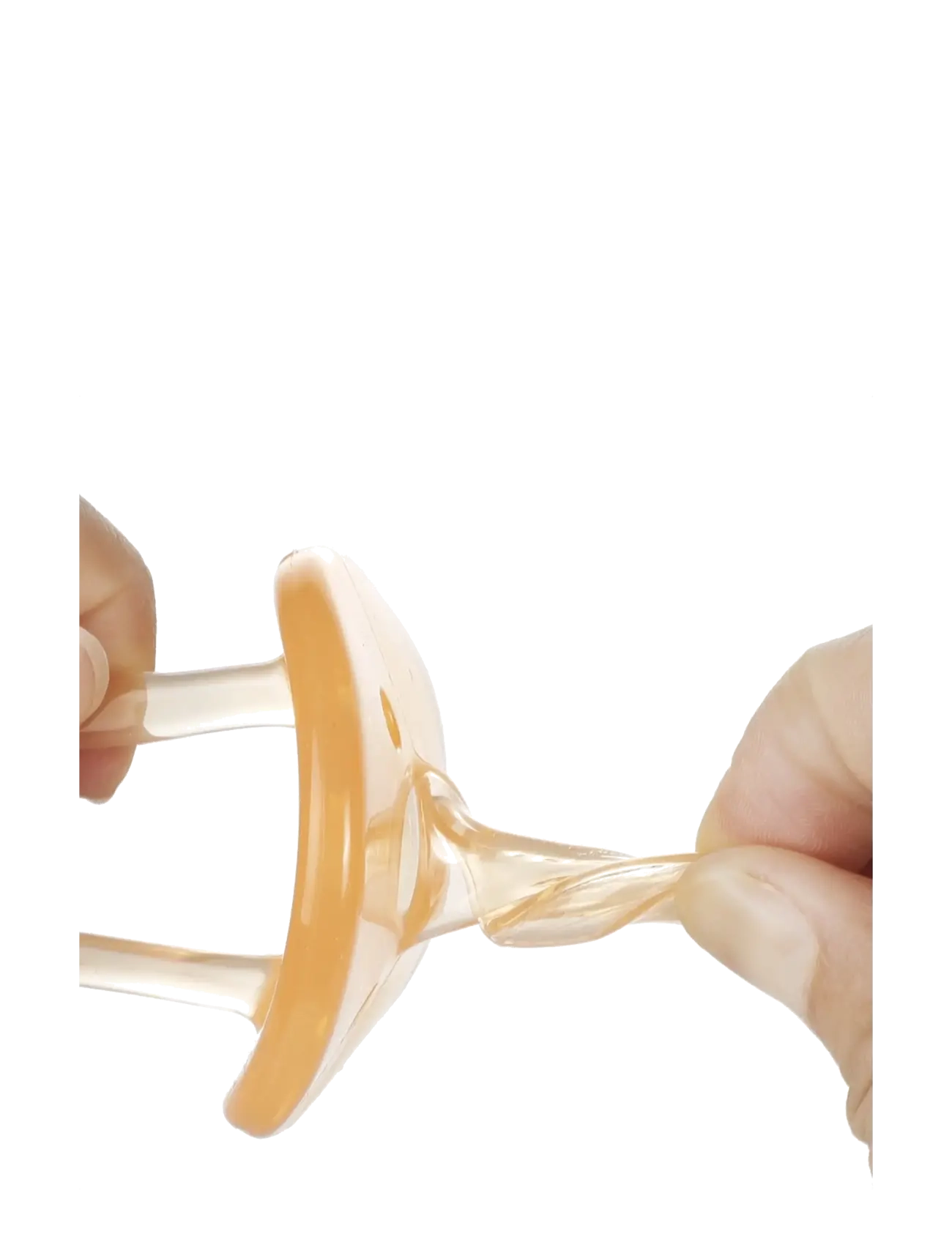 Haakaa - Haakaa Newborn Silikone Sut - Apricot - sutter - apricot - 5