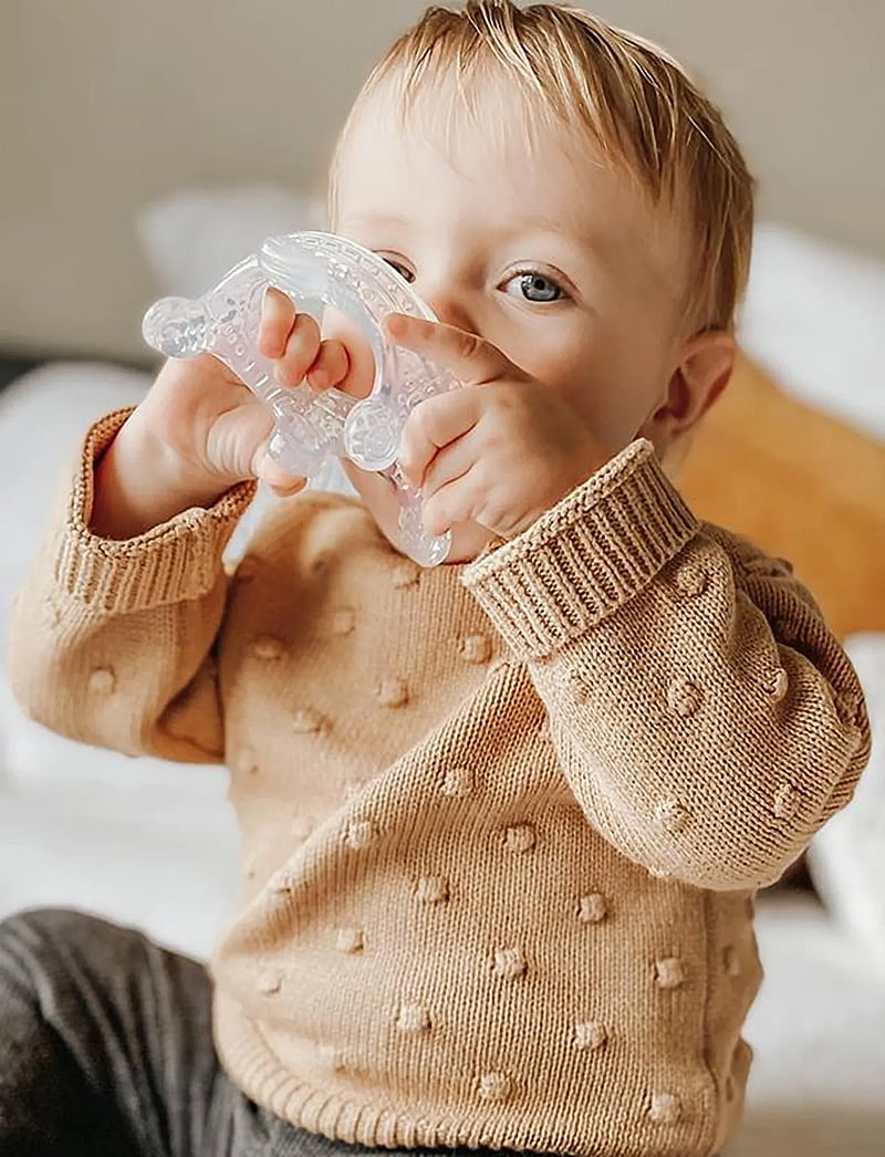 Haakaa - Haakaa Kongekrone bidering - beißspielzeug - clear - 3