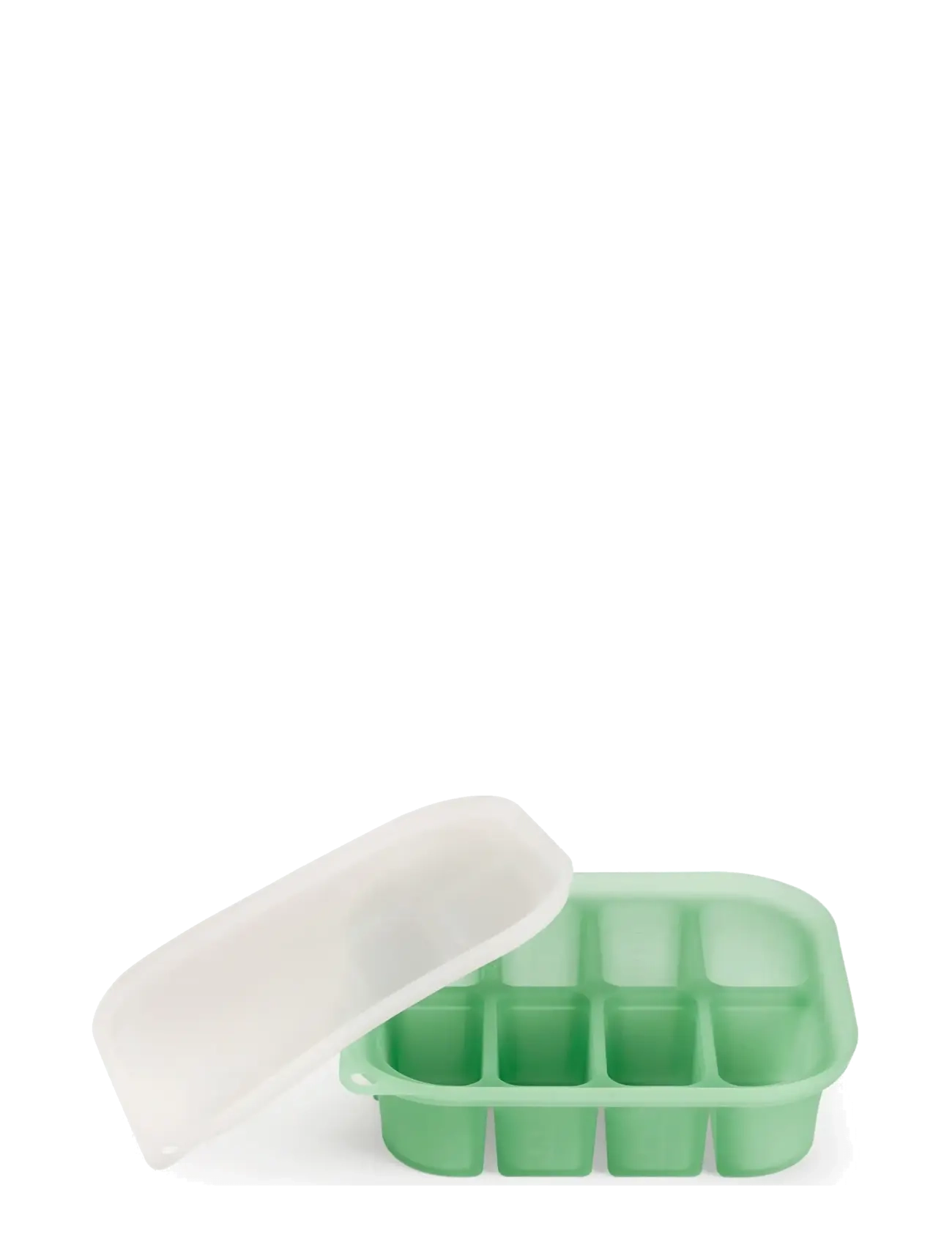 Haakaa Haakaa Easy-Freeze Tray - 8 Compartments - Pea Green - Nyheter - PEA GREEN / green