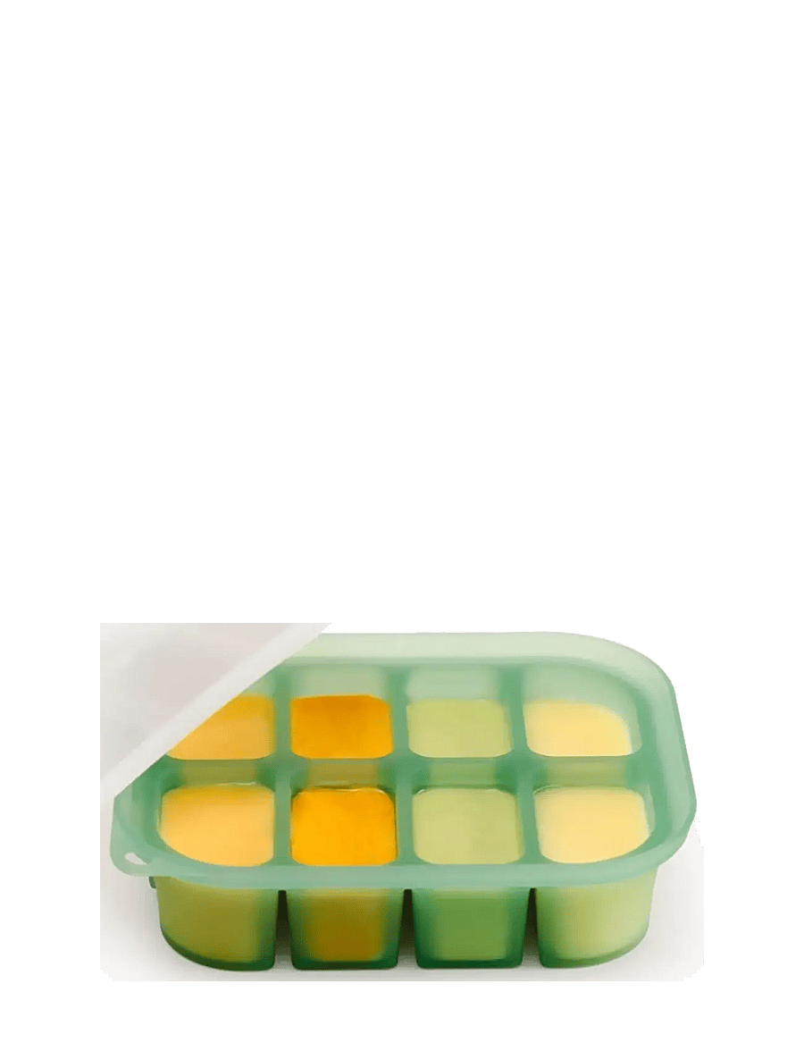 Haakaa - Haakaa Easy-Freeze Tray - 8 Compartments - Pea Green - behälter für babynahrung - pea green - 2