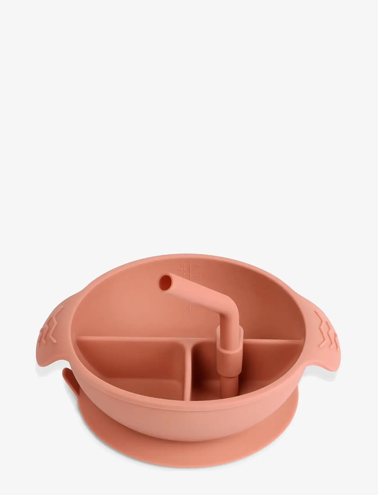 Haakaa - Haakaa Silicone Divided Suction Bowl - Rust - essgeschirr - rust - 1