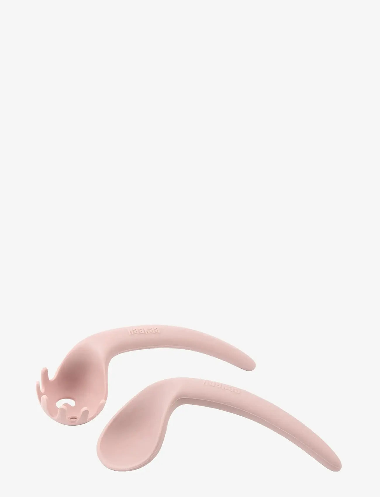 Haakaa - Haakaa Silikone ske sæt - Blush - serveringssæt - blush - 1